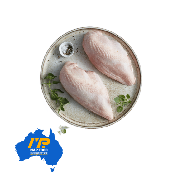 Chicken Breast Fillet-Skin On (Per Kg)